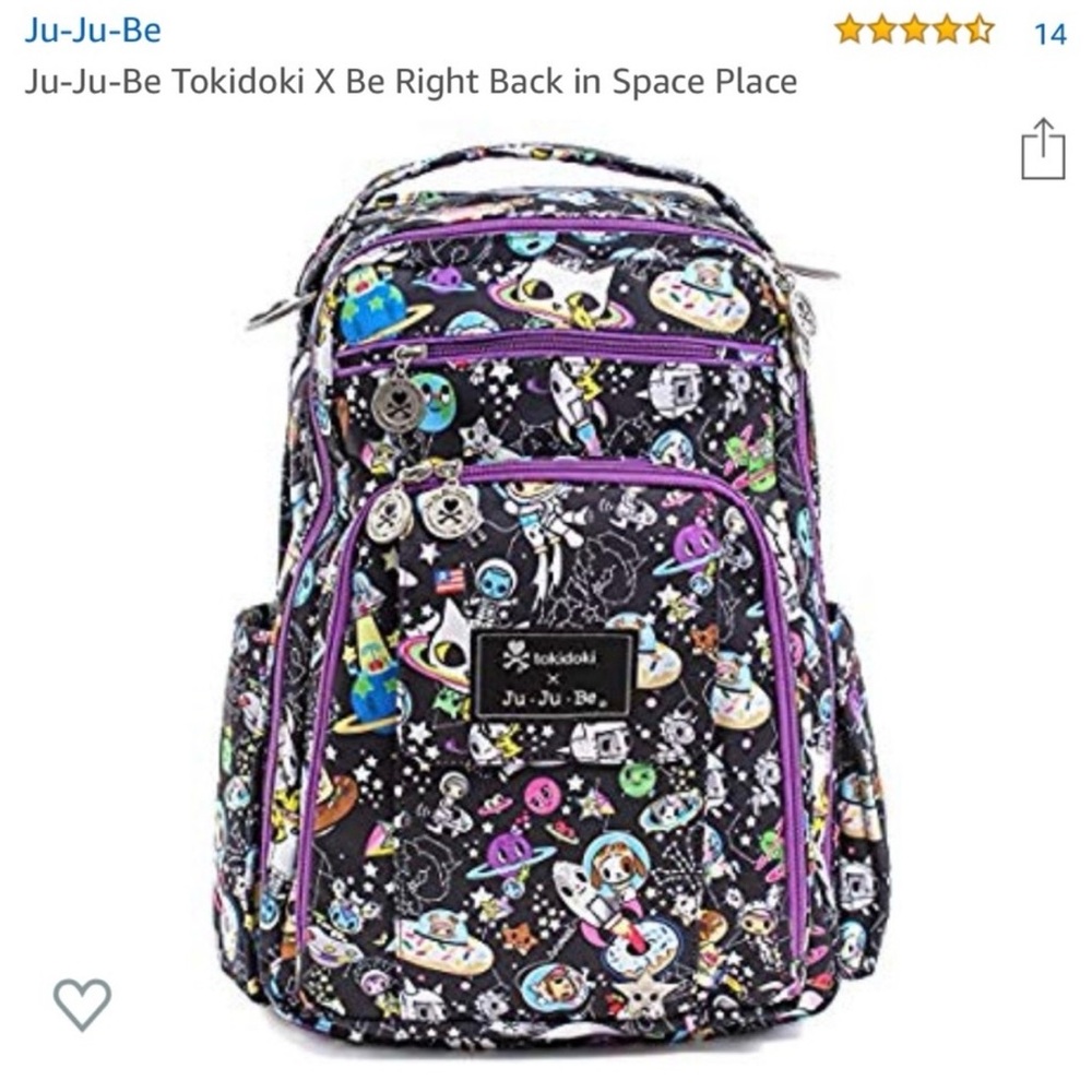 Ju-Ju-Be Tokidoki Space Adventure Backpack